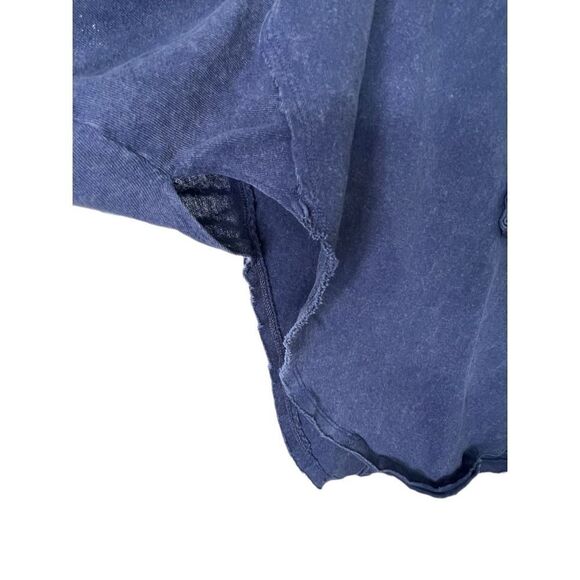 We The Free, Free People Poncho Style Long Sleeve Shirt With Button Details - Picture 4 of 6